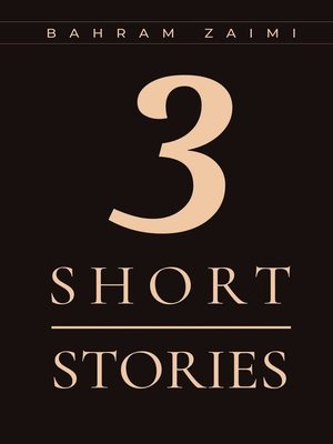 cover image of 3 short stories